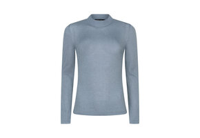 Knitted top Lotte Blue grey