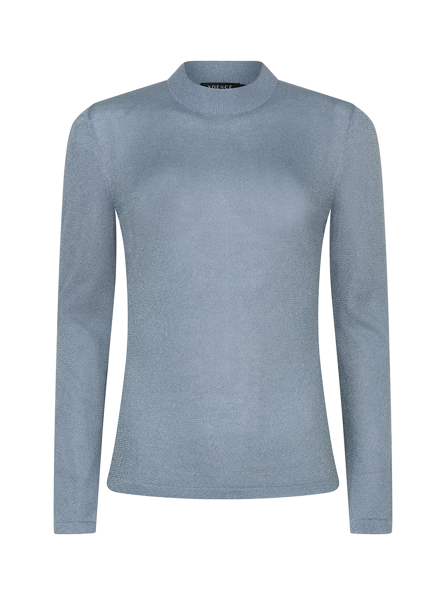 Knitted top Lotte Blue grey