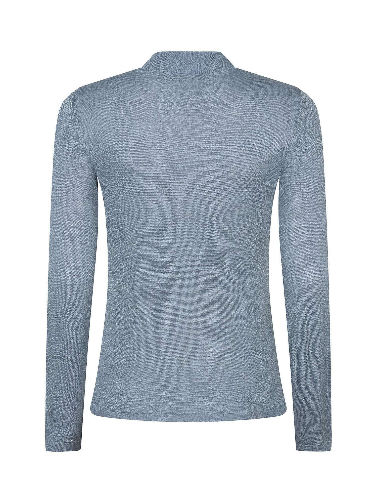 Knitted top Lotte Blue grey