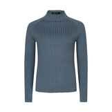 Knitted top Kit Denim blue