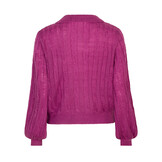 Knitted top Colette Pink purple