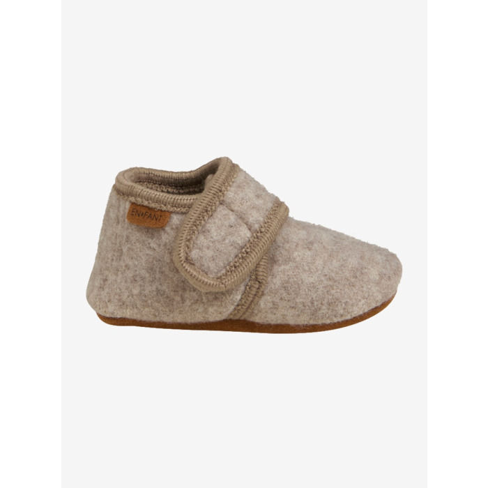Baby Wool slippers Sand Melange