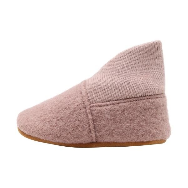 Wool Slippers w. Rib Bark