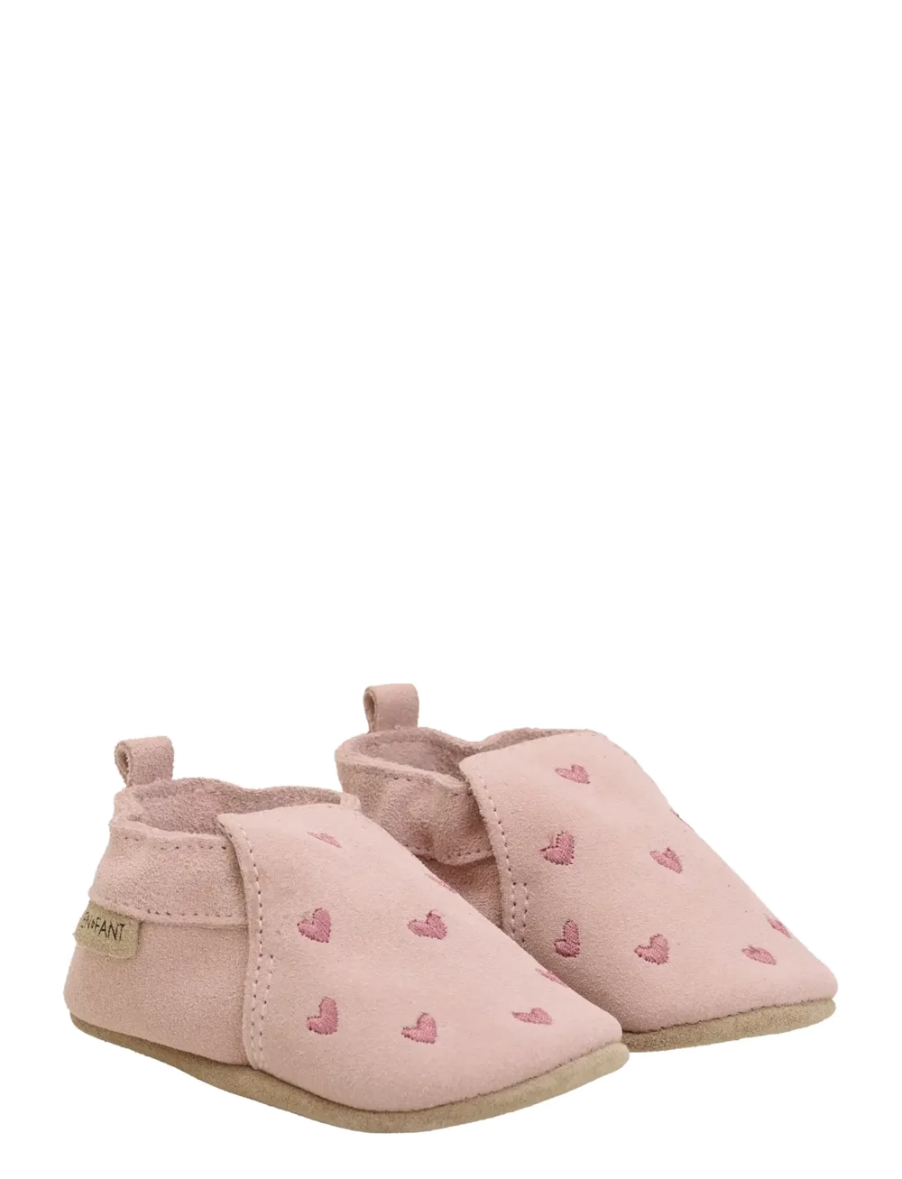 Slippers Suede Emb. Misty Rose