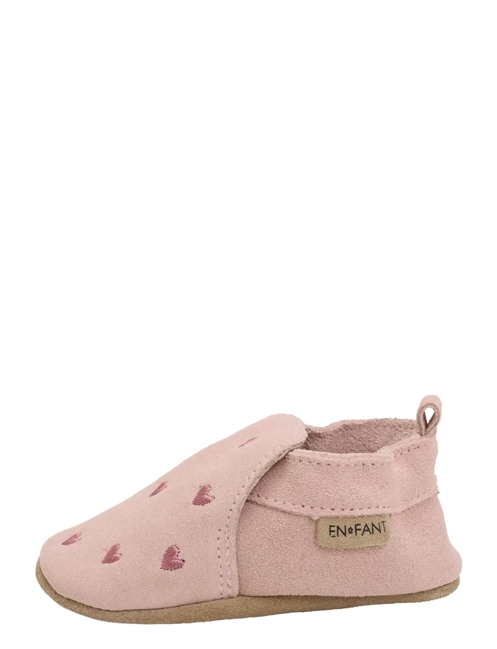 Slippers Suede Emb. Misty Rose