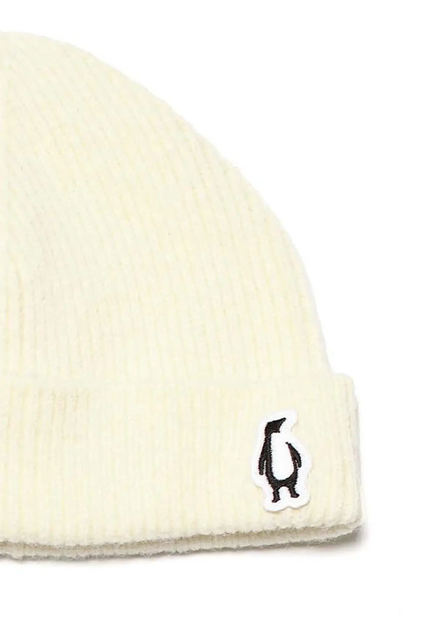 RED DRAGON beanie linen white