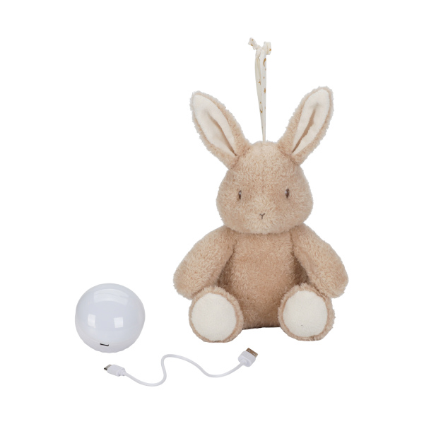 Knuffelkonijn Licht en Geluid