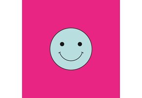 Alfabet Tegeltje Smiley