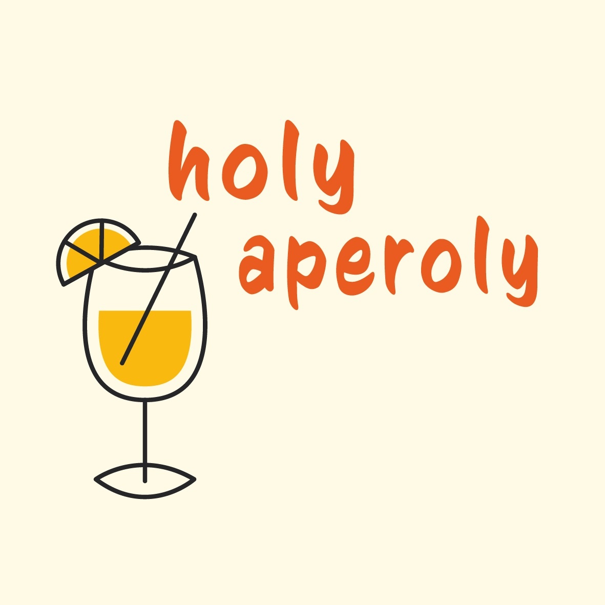 Tegeltje Holy aperoly