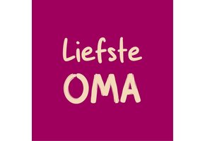 Magneettegeltje Liefste Oma