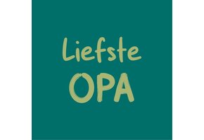 Magneettegeltje Liefste Opa