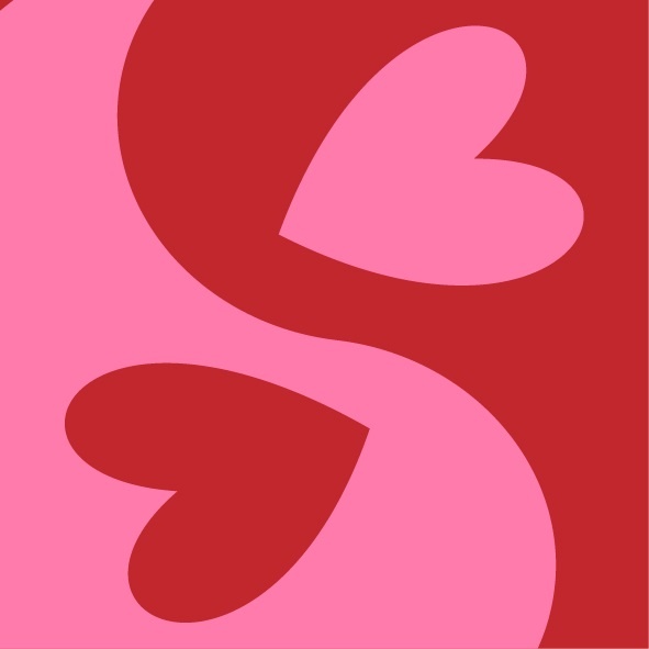 mg9567 Magneettegeltje Yingyang Hearts