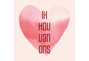 Magneettegeltje Ik Hou Van Ons