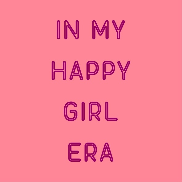 Magneettegeltje Happy Girl Era