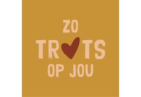 Magneetttegeltje Trots Op Jou