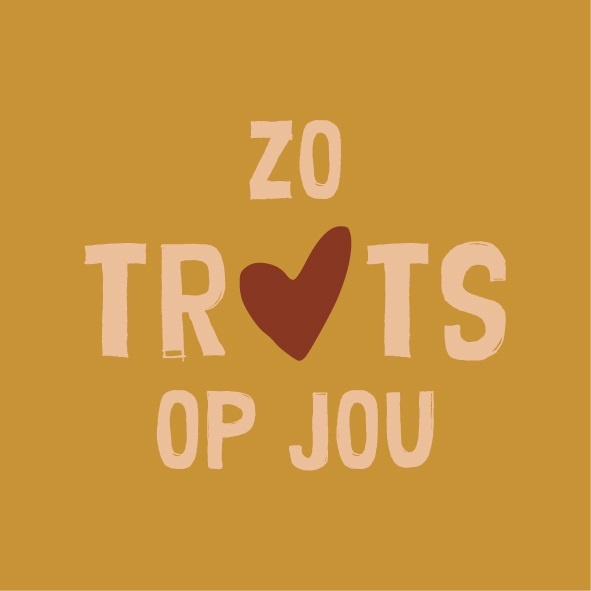 Magneetttegeltje Trots Op Jou