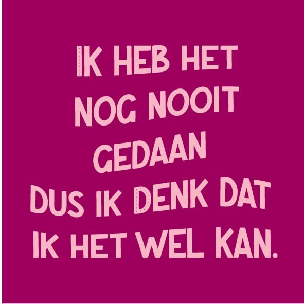 Magneettegeltje Ik Heb Het Nog Nooit Gedaan