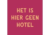 Magneettegeltje Het Is Geen Hotel