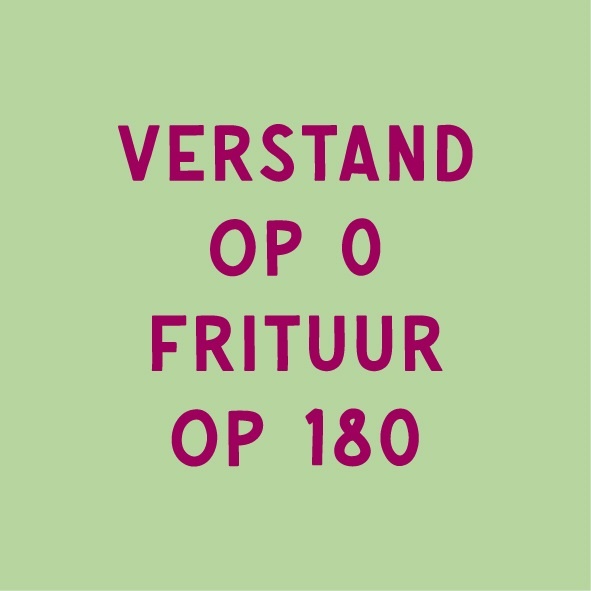 Magneettegeltje Frituur