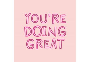 Magneettegeltje You're Doing Great