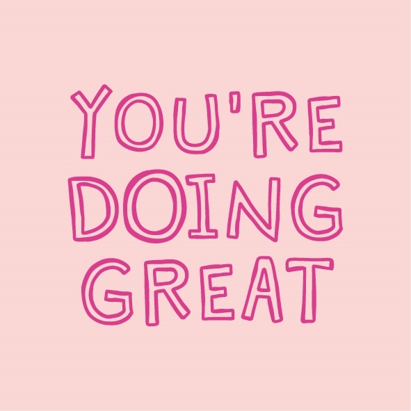 Magneettegeltje You're Doing Great