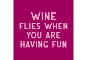 Magneettegeltje Wine Flies