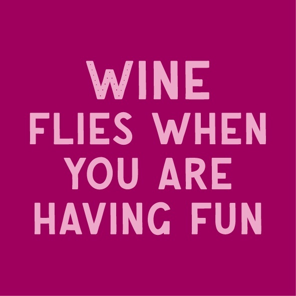 Magneettegeltje Wine Flies