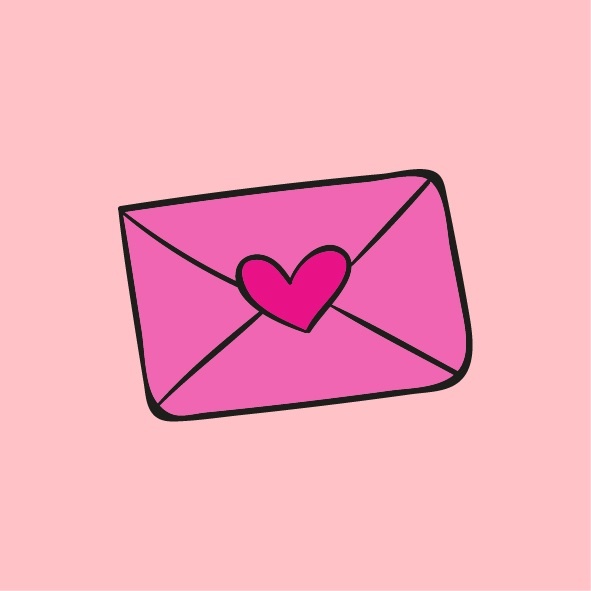 Magneettegeltje Envelop