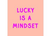 Magneettegeltje Lucky Is A Mindset