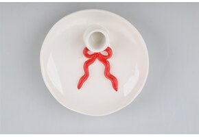 Aardewerk Kaarsenstandaard Plateau Bow L