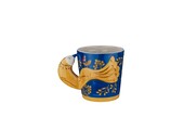 Aardewerk Beker Oriental Bird