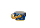 Aardewerk Beker Oriental Bird