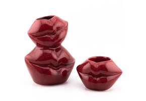 Aardewerk Waxinehouder Kiss