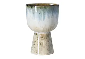 Retro flower pot glacier