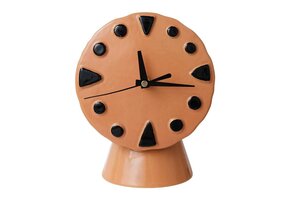 Retro Ceramic Clock | Peach