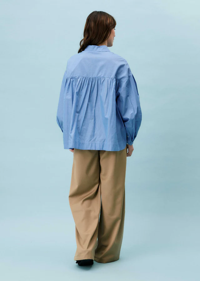 Lichtblauwe Libellule Overhemd