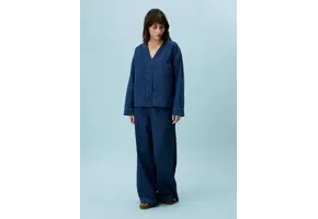 Brunelle Jeansblauwe Jas