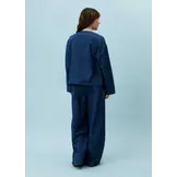 Brunelle Jeansblauwe Jas