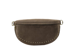 Tess Bag Taupe Suede Goud