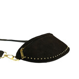 Tess Bag Dark Chocolate Suede