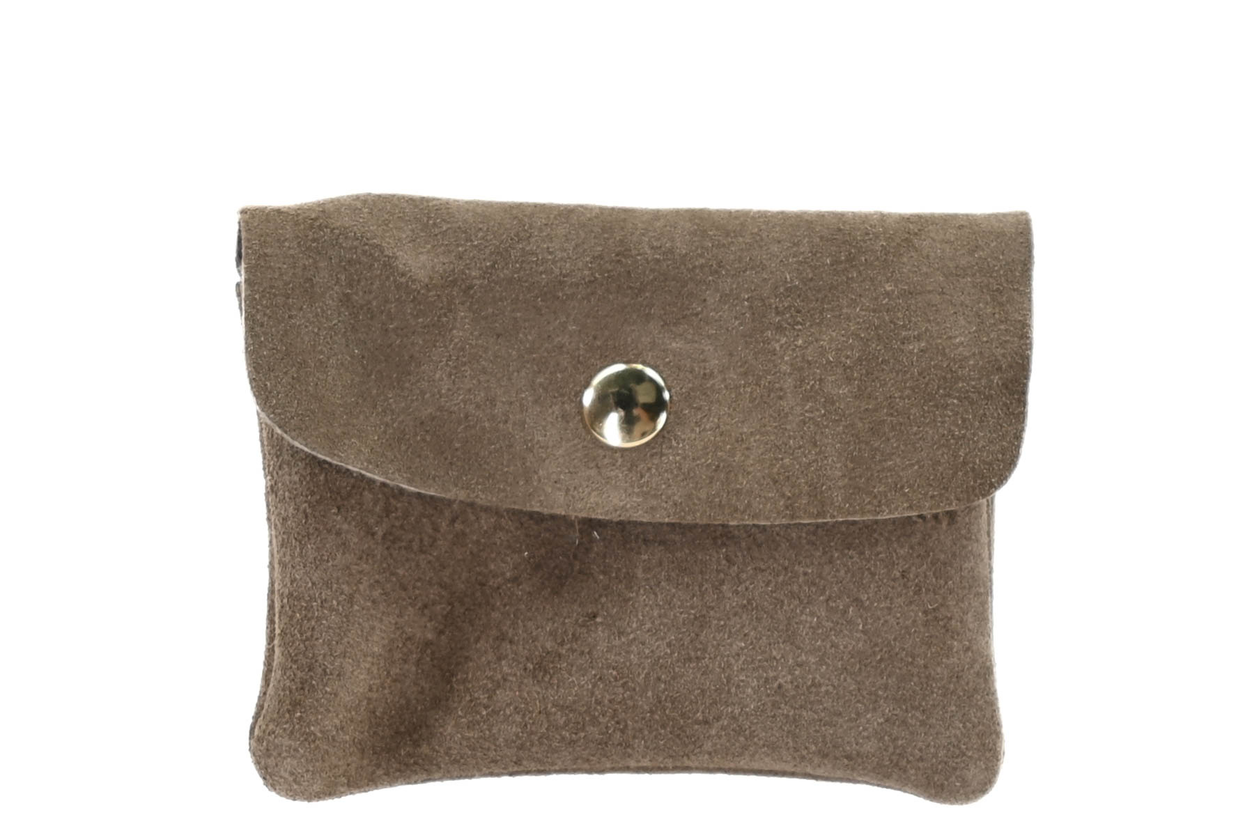 Wallet Rose Taupe Suede