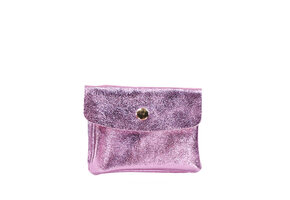 Wallet Rose Light Pink Metallic