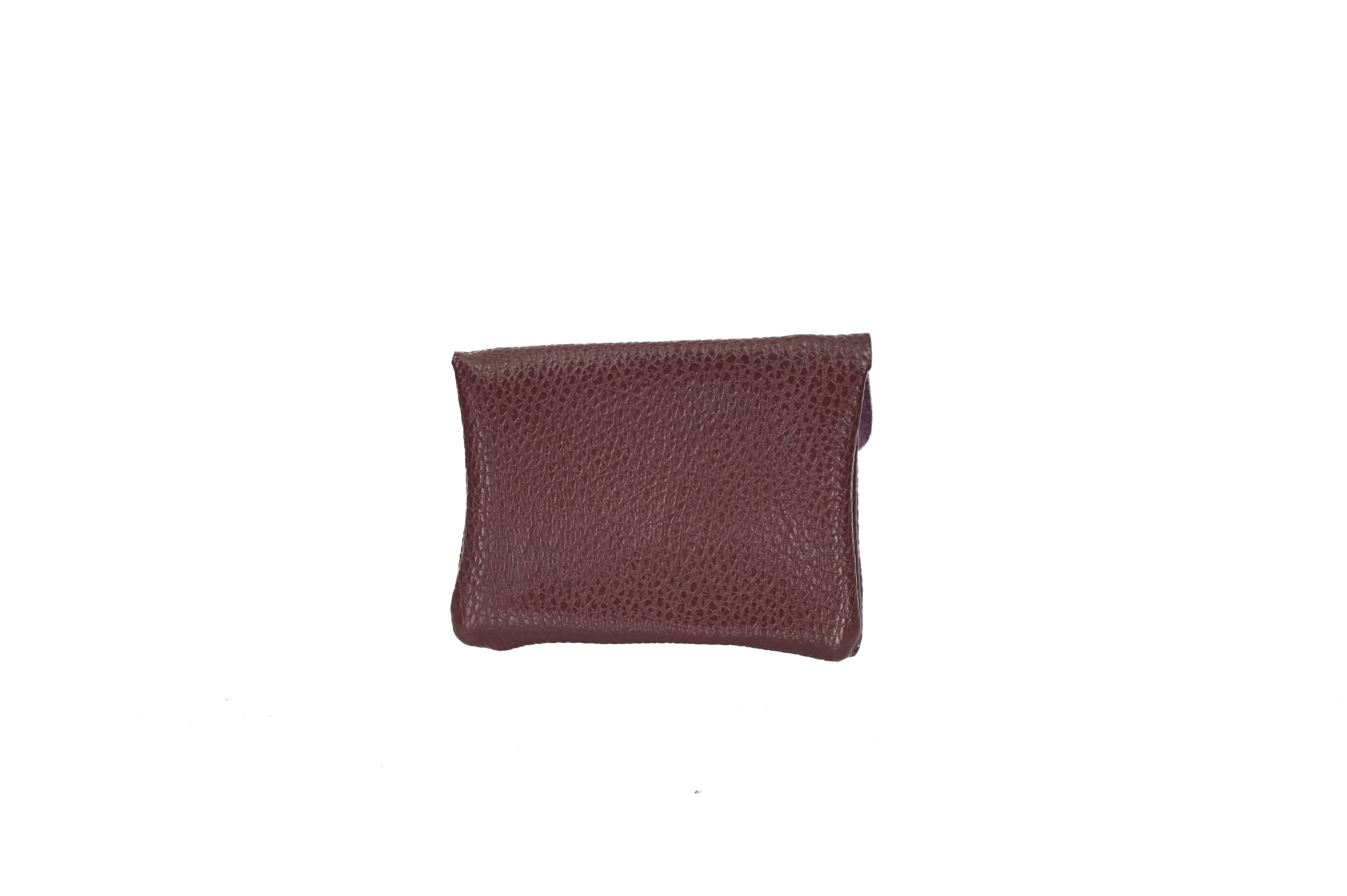 Wallet Rose Burgundy Leather