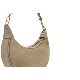 Linn bag Beige Suede