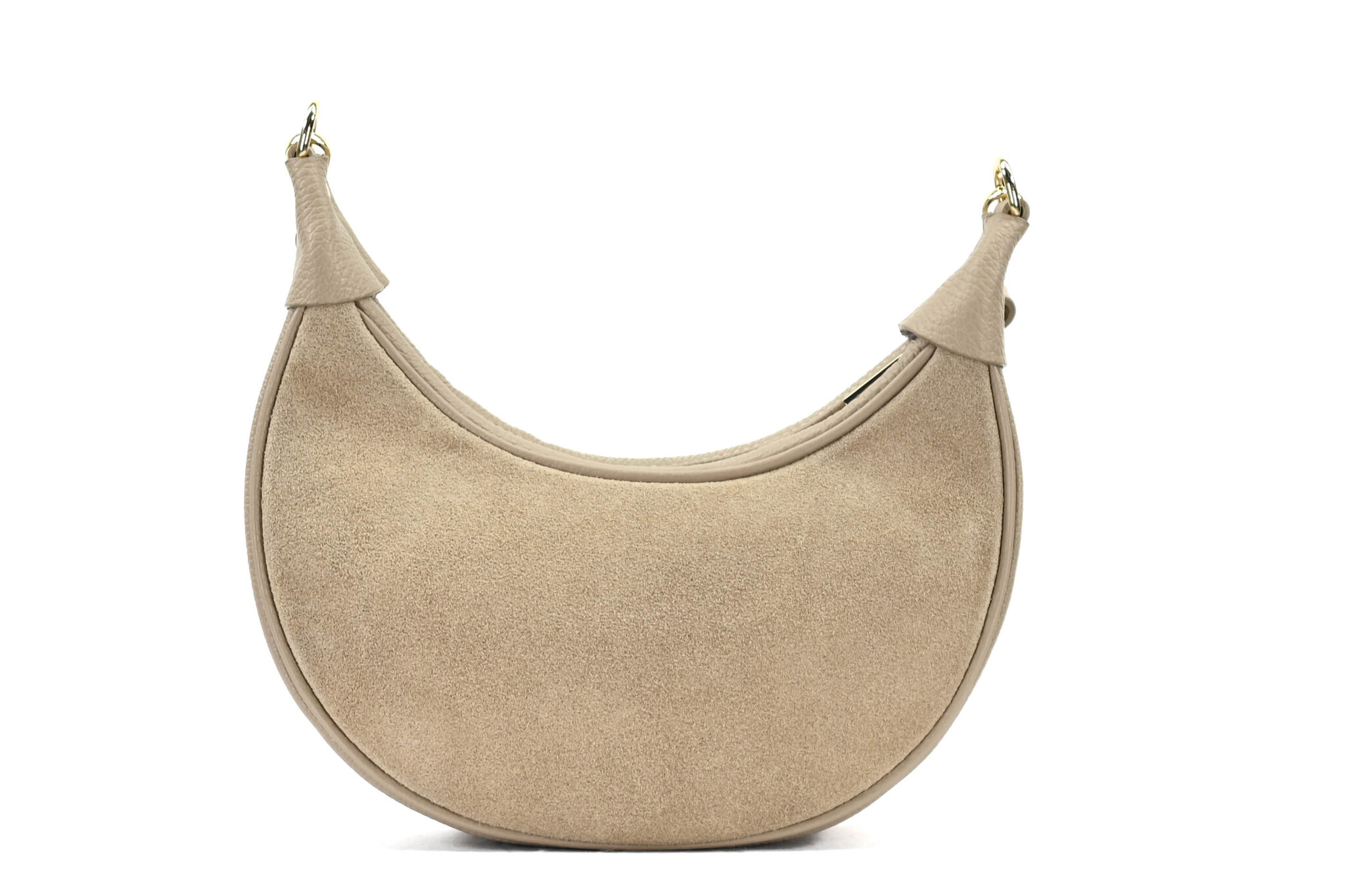 Linn bag Beige Suede