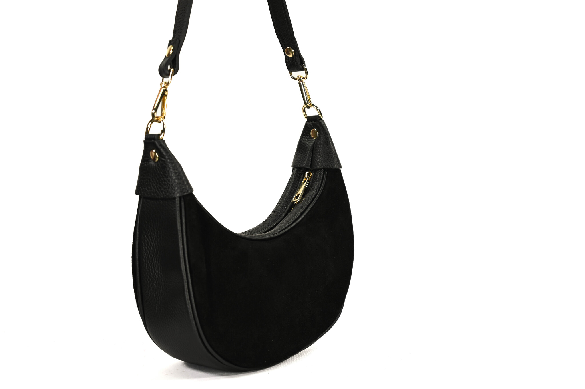 Linn bag Black suede