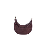 Linn bag Burgundy suede