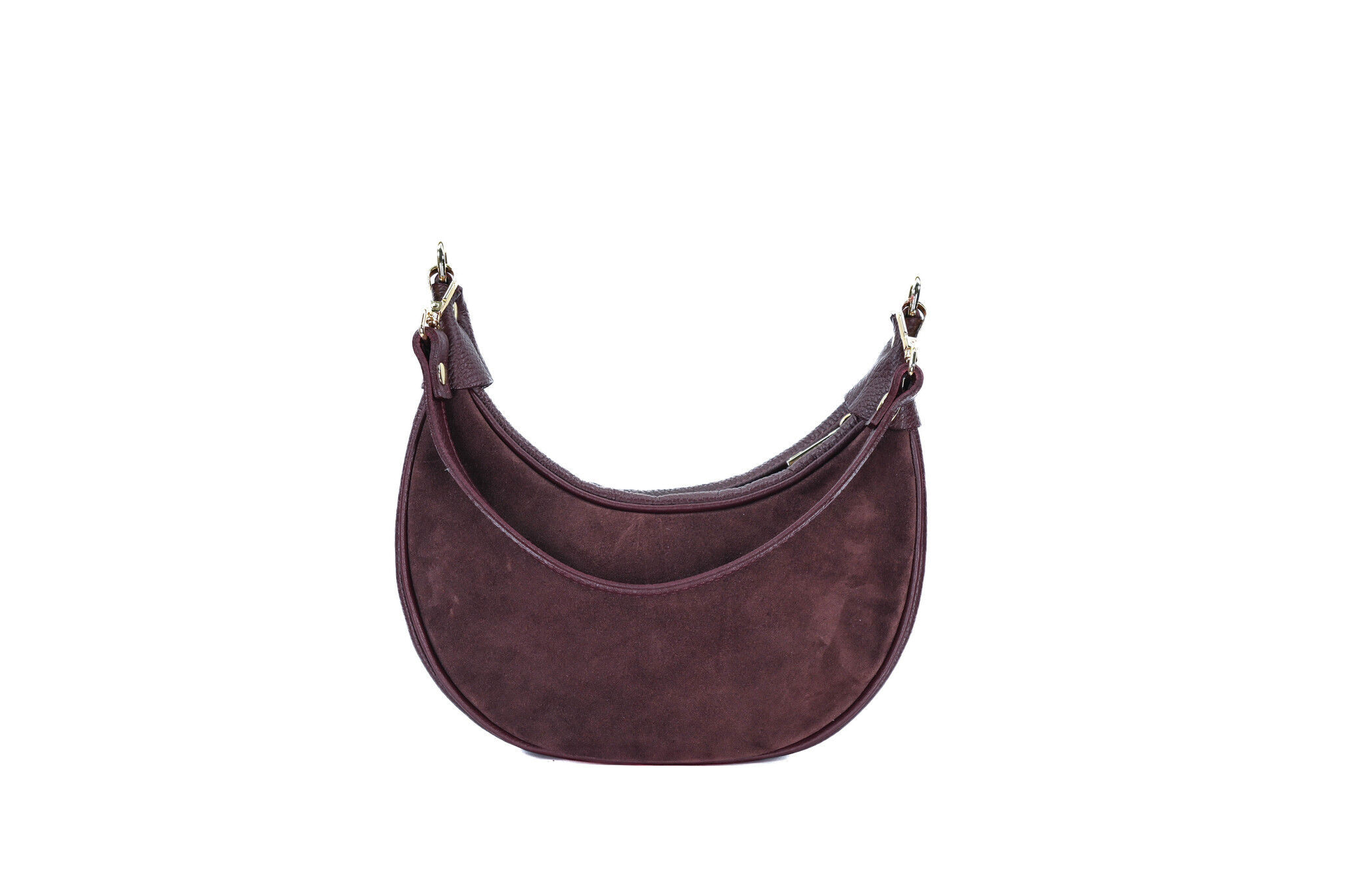 Linn bag Burgundy suede