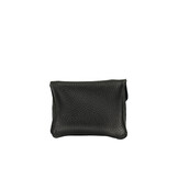 Wallet Rose Black Leather