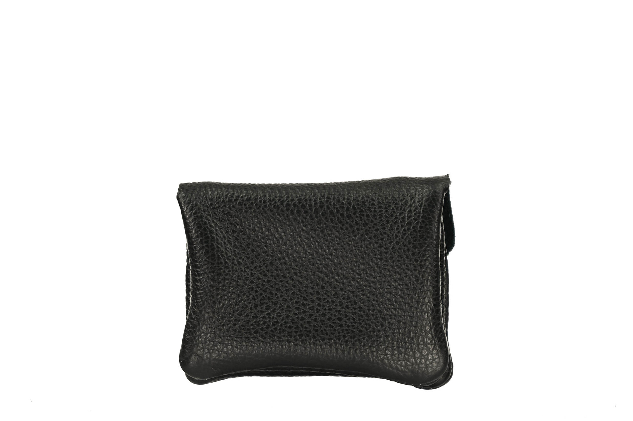 Wallet Rose Black Leather